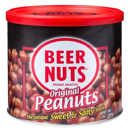 Beer Nuts Original Sweet & Salty Peanuts, 12 Ounces, 12 Per Case